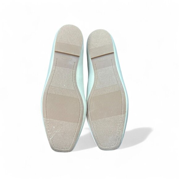 Old Navy Gold Satin Mary Jane Ballet Flats Womens Size 10 - Picture 3 of 7